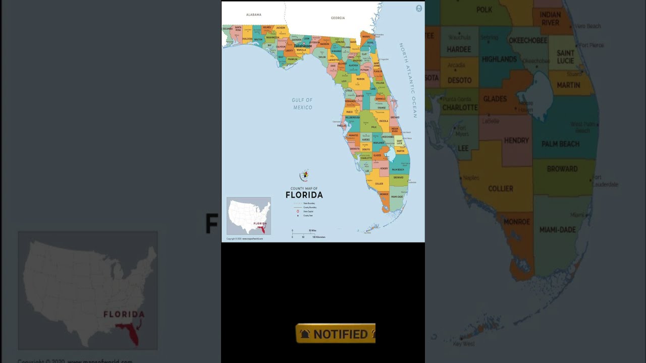 Map Florida