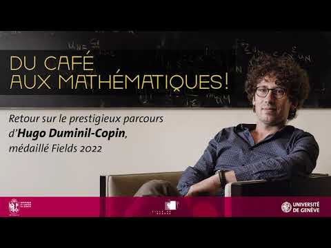 Du café aux mathématiques! Conférence d’Hugo Duminil-Copin, médaillé Fields 2022 (VO)