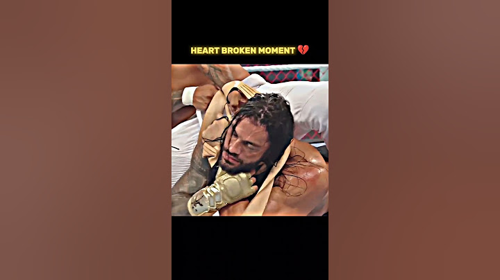 WWE HEART BROKEN MOMENT 💔 PART- 1" Jey Uso Attack  Roman "