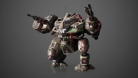 Mech Robot by Paul Cliff via ChamferZone Tutorial (see description for details of tutorial )