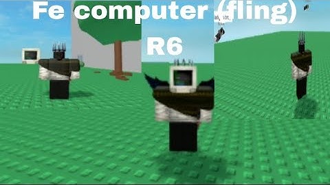 Roblox Fe Script Showcase | Fe computer attack (fling) | Fluxus and Hydrogen