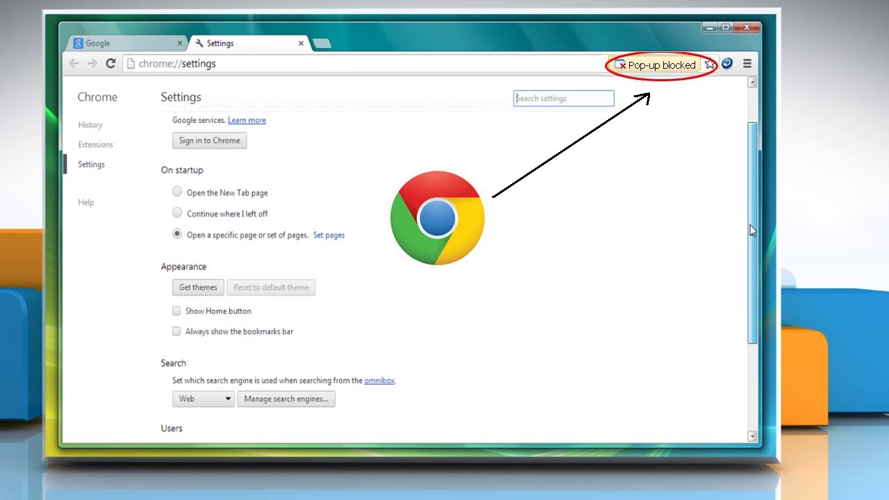 How to allow pop-ups in Google™ Chrome - YouTube