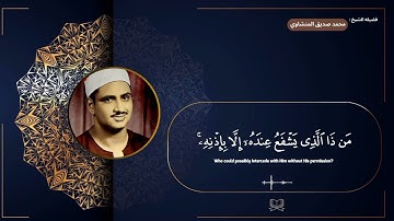 سوره البقره " صفحه 41 " | الورد اليومي بصوت الشيخ محمد صديق المنشاوي 🖤