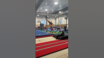 Piked Full-in off Floor onto Resi - #Level10 #Floor #2023 #Gymnast