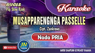 Musapparengnga Passelle || Karaoke Bugis Keyboard || Nada Pria || Dianty Oslan