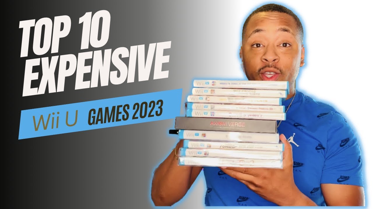Top Rarest Wii U Games 2023 YouTube