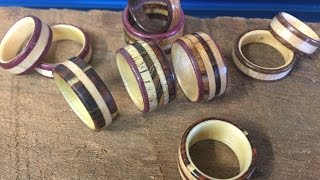 Make Wood Rings on the Drillpress