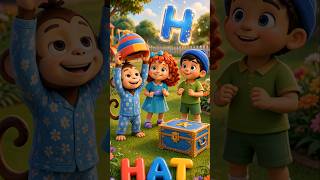 Let’s learn the letter H! 🎩 | تعليم حرف H للأطفال بأسلوب ممتع وآمن #happylearningland #kidslearning