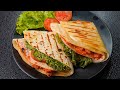 Tiktok trending tortilla wrap recipe  how to make tortilla wrap recipe  toasted