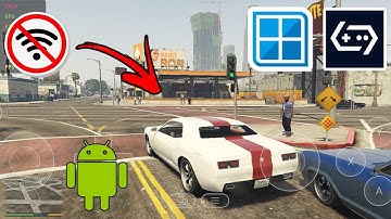 Grand Theft Auto V Mobile Port Winlator & GameHub Emulator - Offline Mobile/Android GTA 5