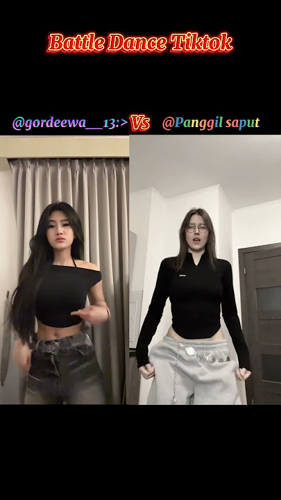 Part 1 | battle dance 💃#tiktok #trending #fyp #shorts #shortviral #dance #saput #edit