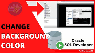 ORACLE SQL TUTORIAL: How to Change BACKGROUND COLOR in SQL developer