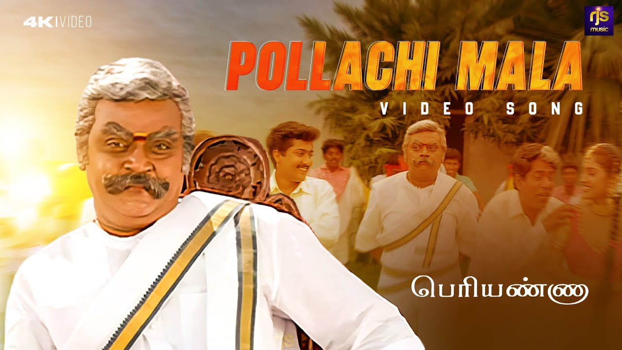 Pollachi Malay Rotula Video Song | Periyanna (1999) | Bharani | Tamil Folk Hit | RJS Music