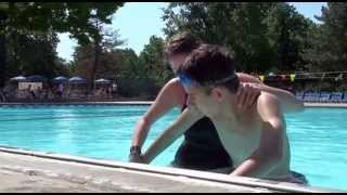 KU program teaches children with autism how to swim
