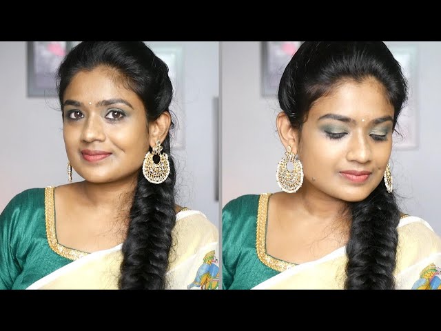 Pin by Famila Tresa on Set Mundu | Saree hairstyles, Kerala saree blouse  designs, Set saree
