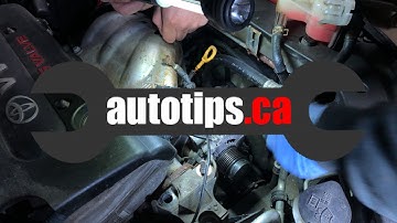 Replacing an alternator
