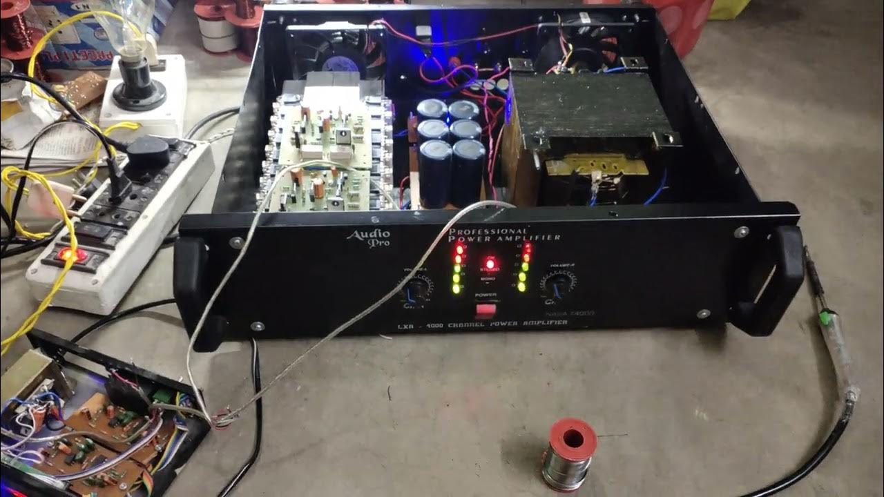 3000w power amp - YouTube