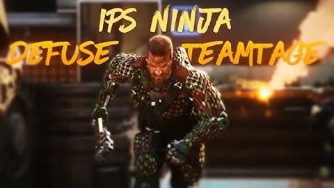 InPlainSight Ninja Defuse Teamtage #1