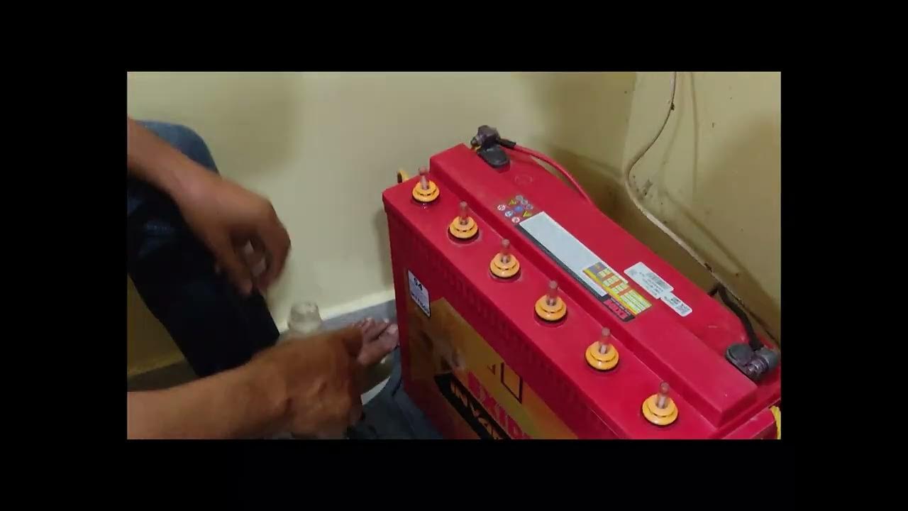 How to maintain Inverter Battery at Home Exide, luminous, Etc YouTube