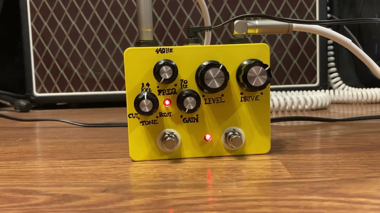 OD-1 Overdrive + Varioboost CUSTOM Clone by Wilks Pedals & Effects