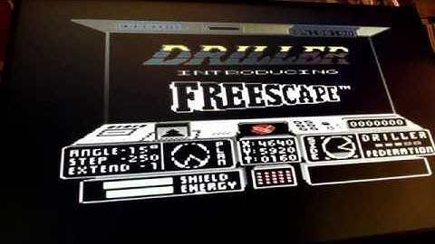 Commodore 1541-II Disk Drive - Loading Driller Test