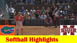 #9 Florida vs #17 Mississippi State Softball Game 3 Highlights, March 30 2024