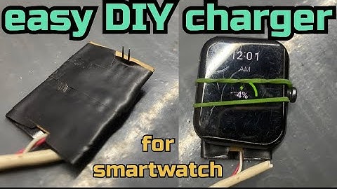 smartwatch charger easy DIY make ॥ make smarत watch easy DIY charger