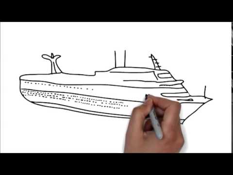 Comment Dessiner Bateau Moin Dune Minute
