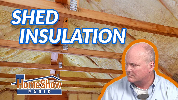 How To Insulate a Metal-Roofed Shed