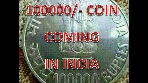 Indian Rubees - ஓரு லட்சம் ரூபாய் Coin