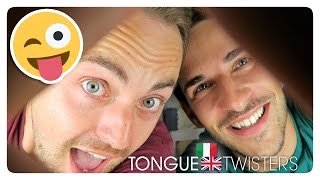 Italian vs. English: TONGUE TWISTERS | Inevitaly