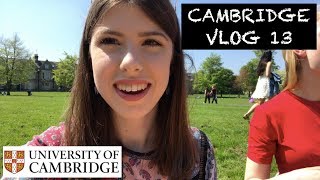 CAMBRIDGE VLOG 13: STUDYING IN THE SUN!