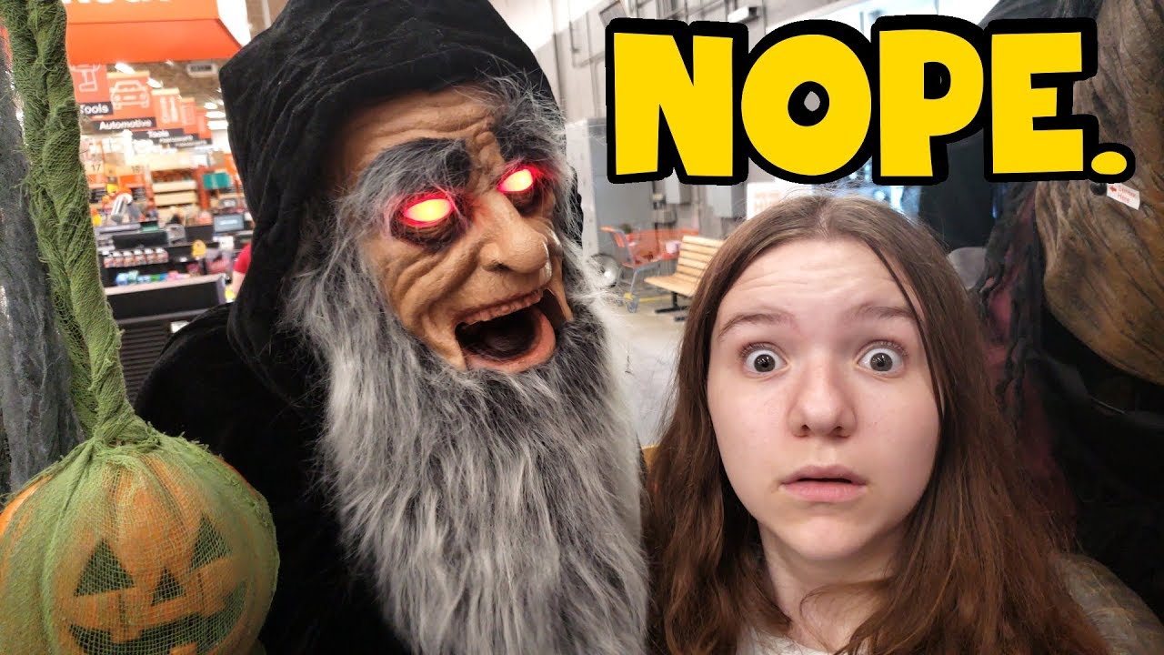 home depot halloween props