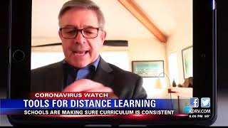 School districts continue to roll out distance learning