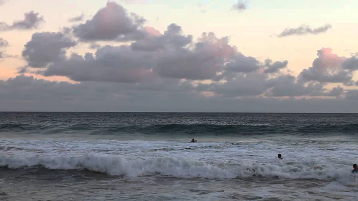 Sean Boogie Board Brennecke Beach 8-6-2013