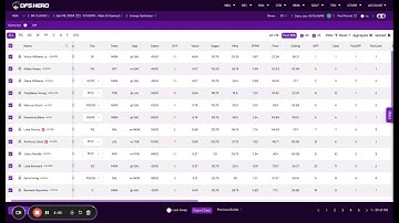 How to Utilize Post-Lock Projection Tracking in DFS Hero