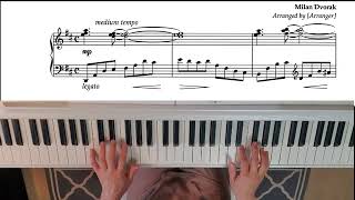 Miniatura de vídeo de "Milan Dvorak jazz piano etudes no 16"