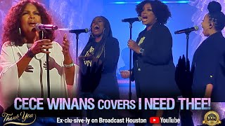 Video thumbnail of "CECE WINANS Singing I NEED THEE is What This WORLD OF CHAOS Needed at THIS ERY HOUR in Atlanta!"