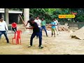 Sushant Singh Rajput playing cricket
