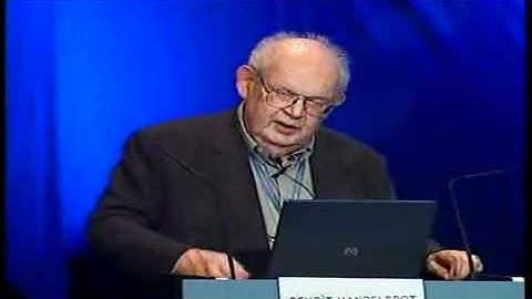 Benoit Mandelbrot - Part 4 - The nature of roughness in mathematics, science and art