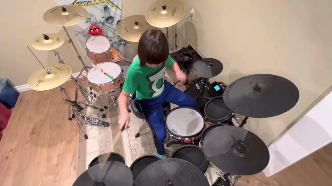 Drum coverDyers Eve(Metallica)22 by Logan Levere YouTube
