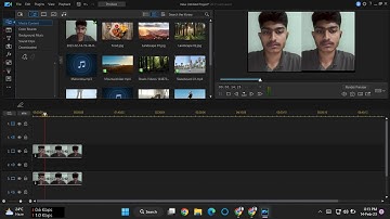 How to join two videos side by side by  using Cyberlink PowerDirector