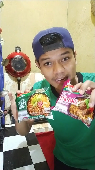 Masak mie Rendang campur mie Aceh #challenge #shortvideo #shorts #viralvideo #trending #makan