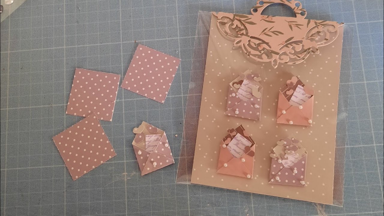 Tuto Mini enveloppe embellissement