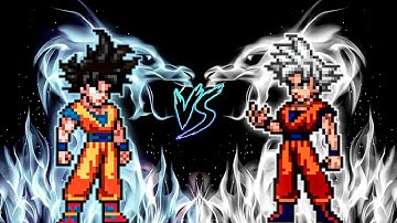 Goku Monkey King OP (all form) VS Goku DBS V3.5 OP (all form) in Jump Force Mugen