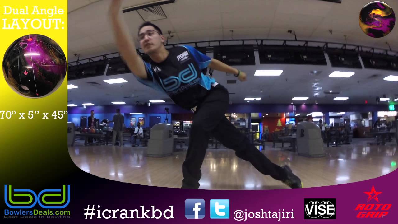 Roto Grip Hyper Cell Skid by Joshua Tajiri- BowlersDeals.com - YouTube