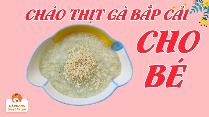 6. Những lưu ý khi cho bé ăn cháo thịt gà
