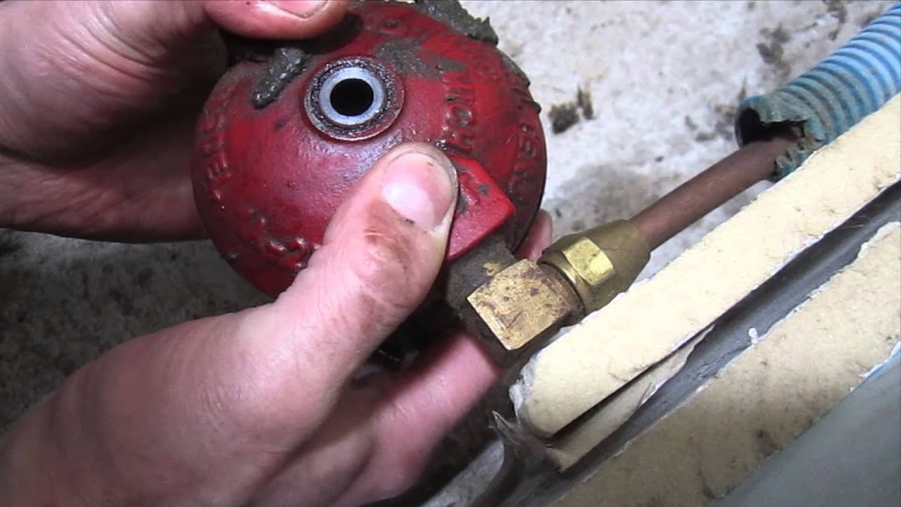 How to Replace an Oil Filter for Your Oil Fired Boiler or Furnace - Oil  Tank Filter DIY - YouTube