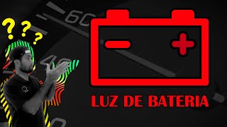 LUZ de BATERIA en el tablero del auto. Porque se prende y como solucionarlo.