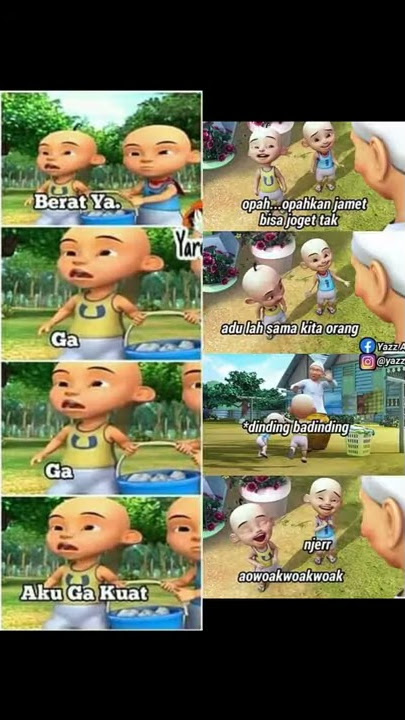 MEME UPIN IPIN #83 🤣VIRAL TIK TOK